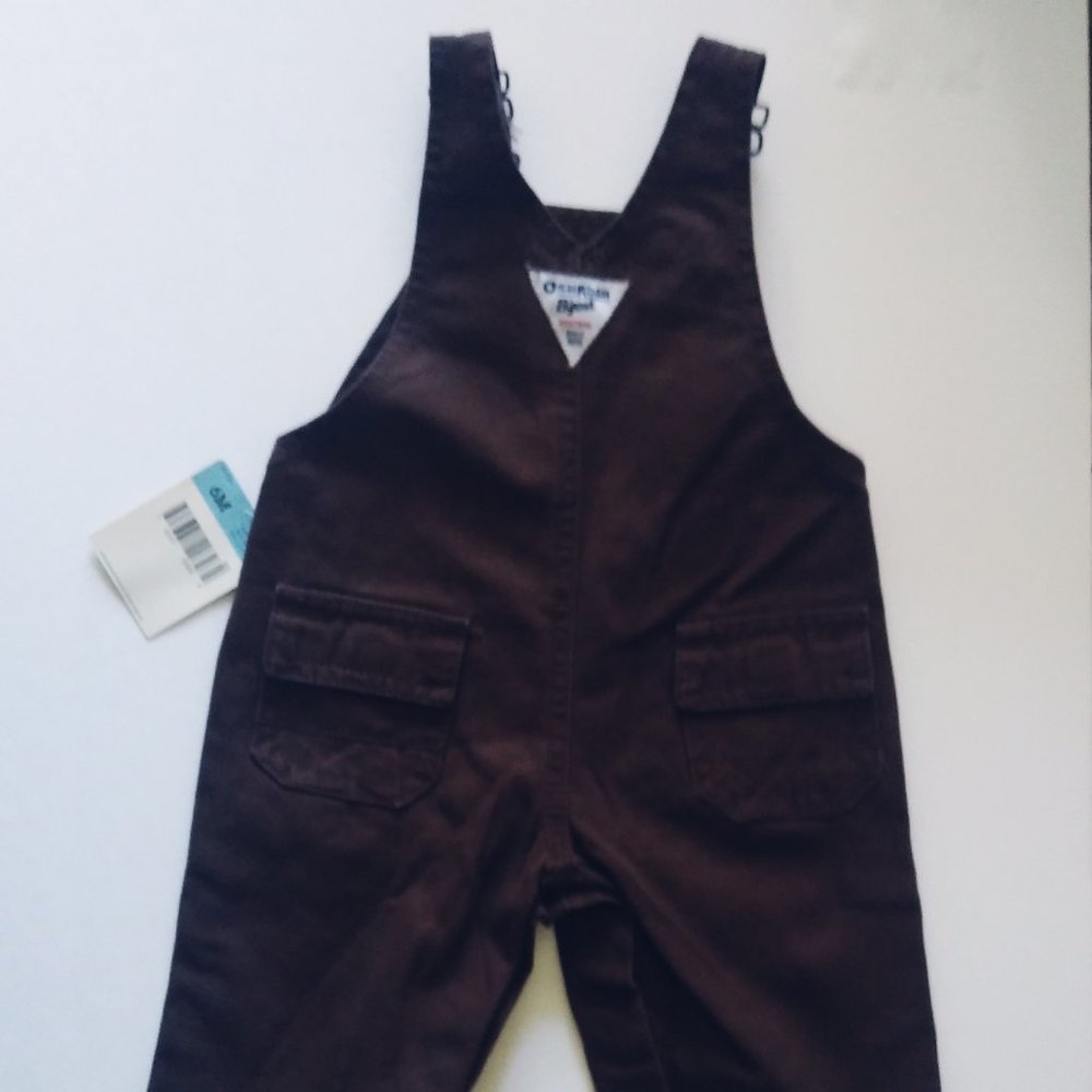 Oshkosh Overalls 6 Months Baby Suspenders - Picture 3 of 9